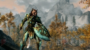 Switch版『Skyrim』リンクの装備などを確認できるスクリーンショットが公開