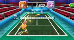 Switch用DLゲーム『テニス』が配信開始。クイックプレイ、勝ち抜き戦、ラリーなど5つのモードが搭載