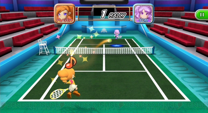 Switch用DLゲーム『テニス』が配信開始。クイックプレイ、勝ち抜き戦、ラリーなど5つのモードが搭載
