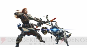 『モンハンワールド』×『Horizon Zero Dawn』コラボ第1弾は1月26日より開始。特別なオトモ装備が登場