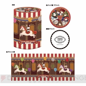 『めいこい』ツリービレッジで開催のコラボカフェメニューや販売グッズ公開。バレンタイン描き下ろしも