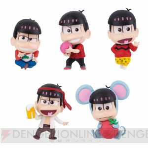 “推し松”だけをそろえられる『おそ松さん』ミニフィギュア第1弾『おそ松』『カラ松』が4月発売