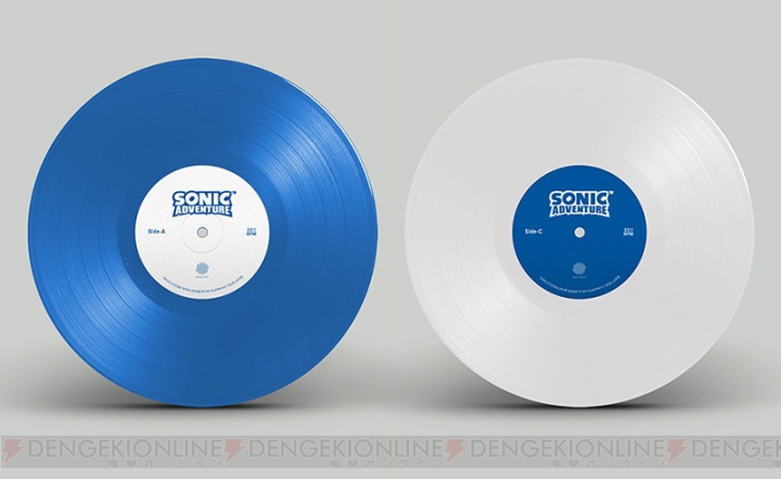 『ソニックアドベンチャー』シリーズのレコードが販売開始。ブックレットや楽曲データのDLコードが同梱