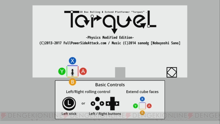 『トルクル（TorqueL） 物理調整版』配信からPLAYISMのNintendo Switch展開がスタート