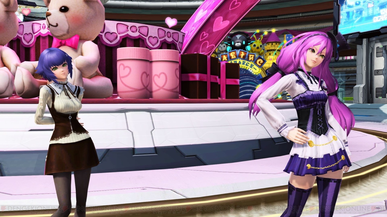 Pso2 で バレンタインイベント18 が開催 特別仕様のオークゥとフルがパートナーキャラに 電撃オンライン