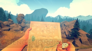 PS4『Firewatch』日本語字幕版が配信開始。トランシーバー越しの対話の選択でストーリーが変化