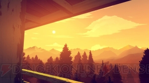 PS4『Firewatch』日本語字幕版が配信開始。トランシーバー越しの対話の選択でストーリーが変化