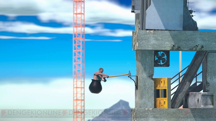 【おすすめDLゲーム】とにかく難しいアクションゲーム『Getting Over It with Bennett Foddy』の魅力を分析