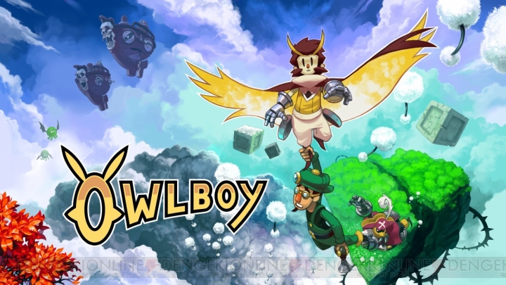 Switch版『Owlboy』が配信開始。声を失ったフクロウを操り仲間たちを掴んで戦う探索型アクションADV