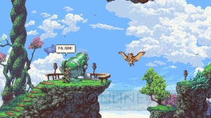 Switch版『Owlboy』が配信開始。声を失ったフクロウを操り仲間たちを掴んで戦う探索型アクションADV