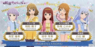 アイマス ミリシタ キャスティング投票企画の結果が発表 各テーマにぴったりな配役は 電撃オンライン