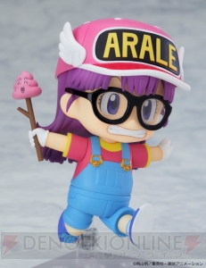 『Dr.スランプ アラレちゃん』則巻アラレのねんどろいどが登場。「んちゃ！」などのポーズを再現できる