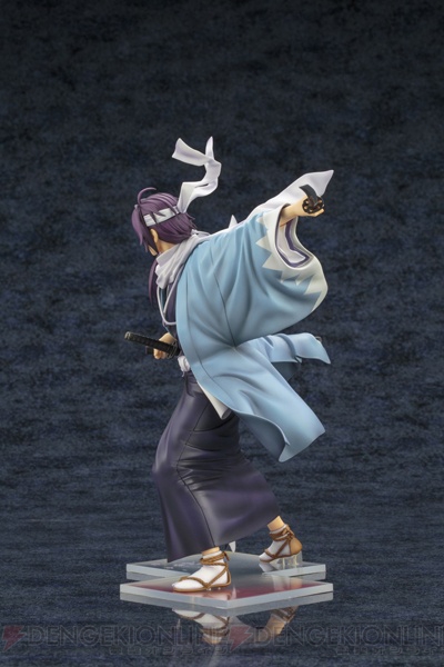 『薄桜鬼 真改』斎藤一のフィギュアが2018年7月発売。店舗特典は白髪の羅刹版頭部パーツ