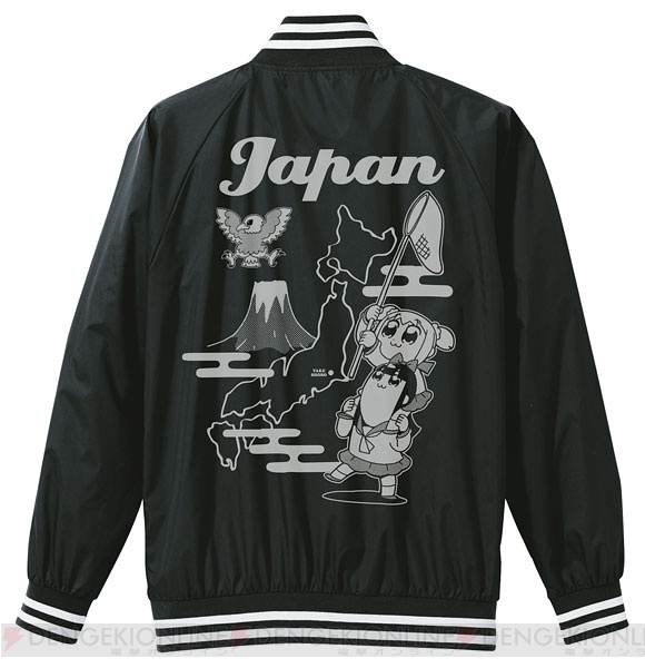 『ポプテピピック』ポプ子＆ピピ美が前後にプリントされたジャケットなどが“AnimeJapan 2018”で先行販売