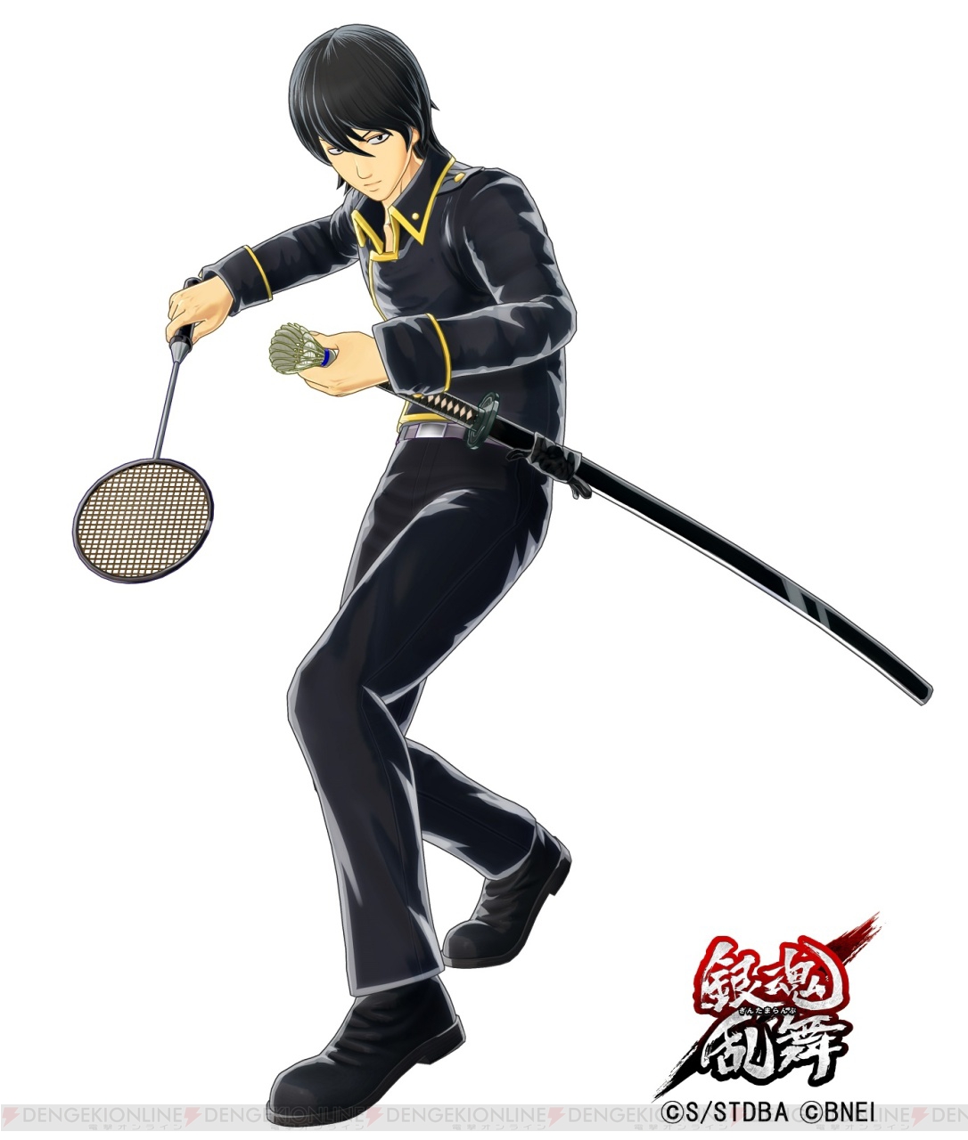 銀魂乱舞』有料DLC紹介PVが公開。すさまじいミントンさばきで攻撃する