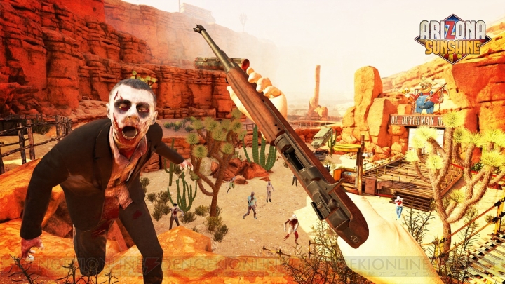 PS VR版『アリゾナ・サンシャイン』が3月22日に発売。“ゾンビ・アポカリプス”の世界を舞台にしたSTG