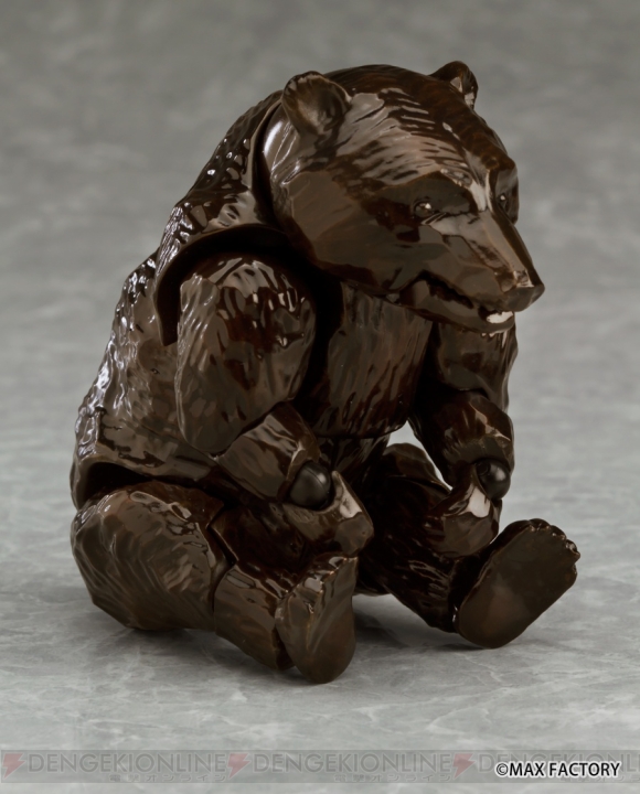 2017年のエイプリルフール企画で生まれた『figma ヒグマ』が予約開始。木彫りの熊をリアルに立体化
