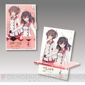 アニメ『刀使ノ巫女』×スクエニカフェのコラボが4月28日より開催。カフェ限定グッズが販売