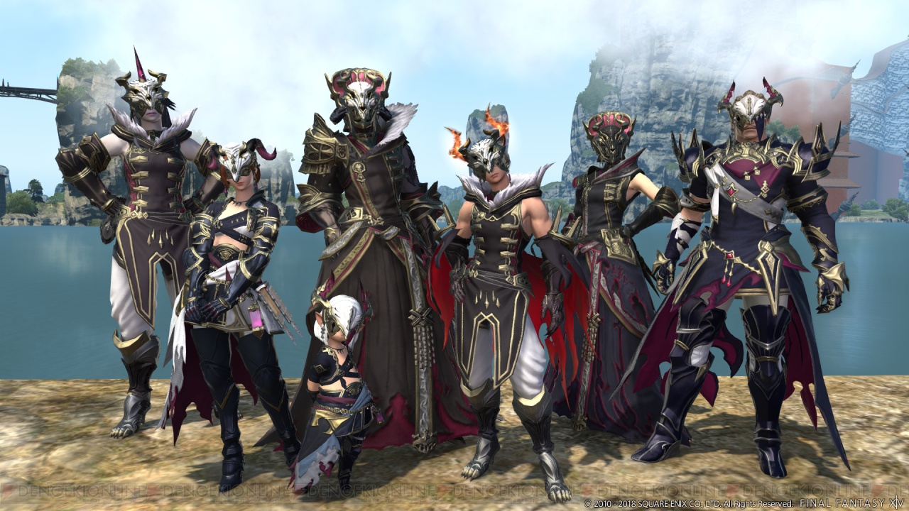 電撃 - 『FF14』メインストーリーや新ダンジョンのスクショが解禁。“風水霊殿 ガンエン廟”の装備もお披露目