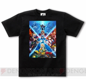 『ロックマンX アニバーサリー コレクション』のサントラとメインビジュアルをデザインしたTシャツが発売