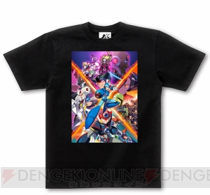 『ロックマンX アニバーサリー コレクション』のサントラとメインビジュアルをデザインしたTシャツが発売