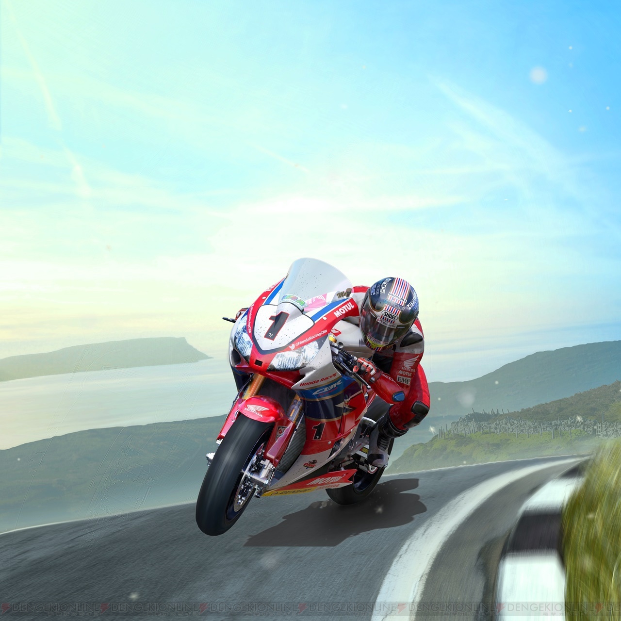 TT ISLE OF MAN（マン島TTレース）』が発売中。バイクやレースコースを