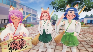 『ぎゃるがん2』DLC第4弾でおてんばカンフー着セット、短めの巫女服セット、踊り子の服セットが配信