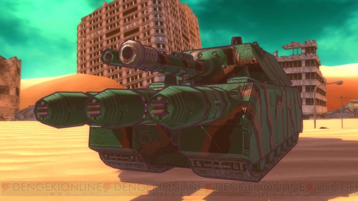 『メタルマックス ゼノ』陸上戦艦“ビッグマウス XX”の設計図などが配布中