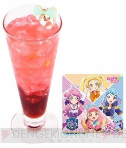 『アイカツ！』シリーズのコラボカフェが登場。来店客からリクエストされた楽曲を映像付きで楽しめる