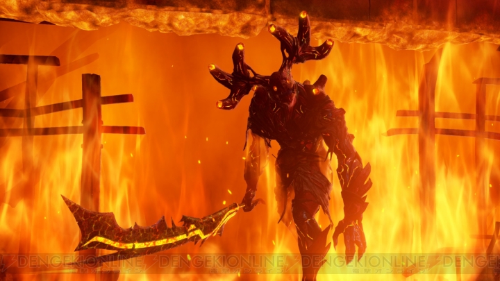 『コードヴェイン』大槌の多彩なモーションを紹介。新たなフィールド“火の降る街”などの情報も解禁
