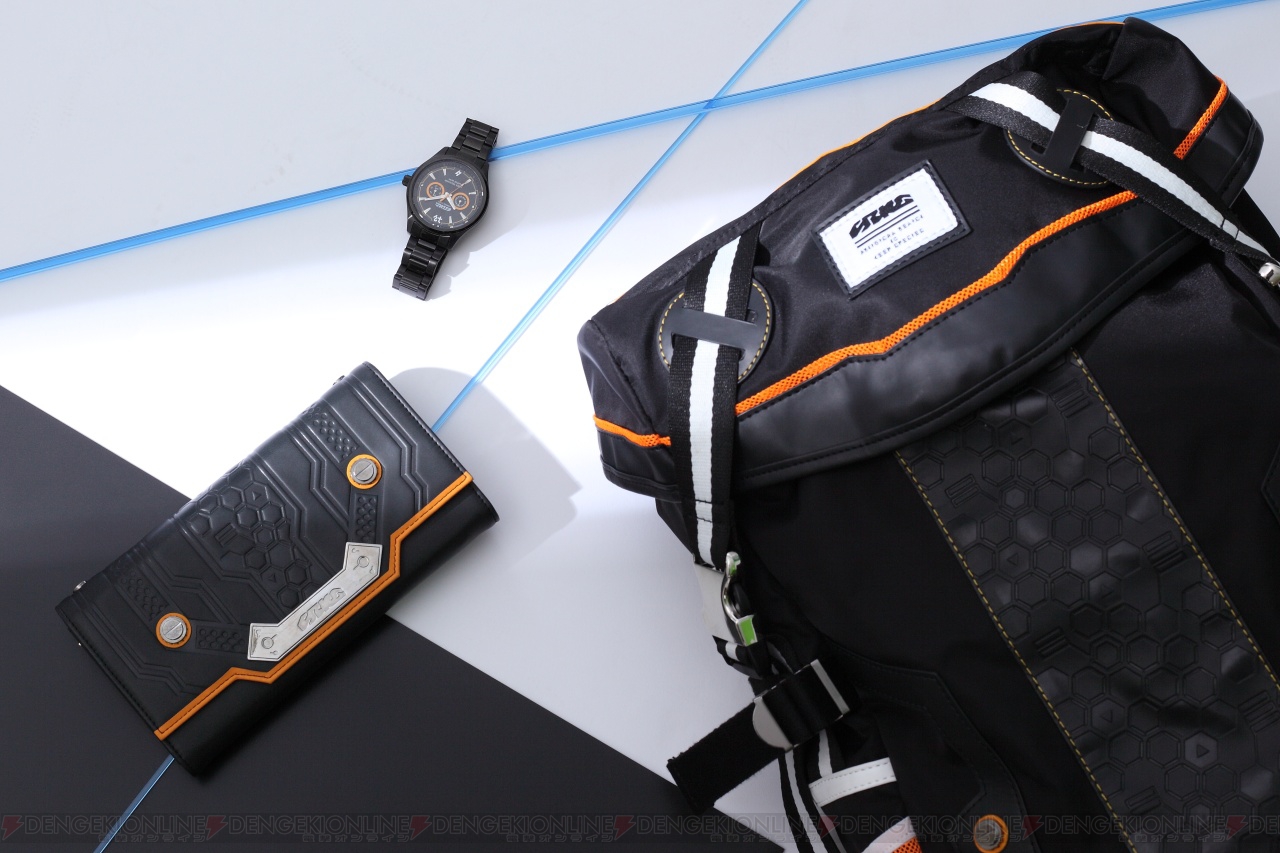 電撃 - 『PSO2』アークス戦闘服“クローズクォーター”をイメージした腕時計、リュック、財布が登場