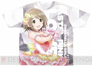 『アイマス シンデレラガールズ』三村かな子・堀裕子・三船美優の両面フルグラフィックTシャツが発売