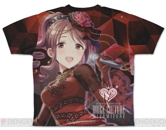 『アイマス シンデレラガールズ』三村かな子・堀裕子・三船美優の両面フルグラフィックTシャツが発売