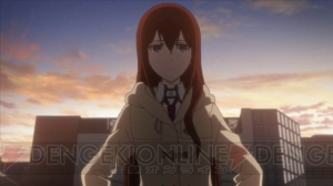 アニメ『シュタゲ ゼロ』第8話で世界線の変動を感知する岡部。彼の前に以前と変わらぬ姿の紅莉栖が現れる