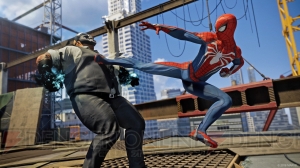 PS4『スパイダーマン』8分半のゲームプレイ映像が公開。ウェブ・スイングを駆使した空中チェイスに注目