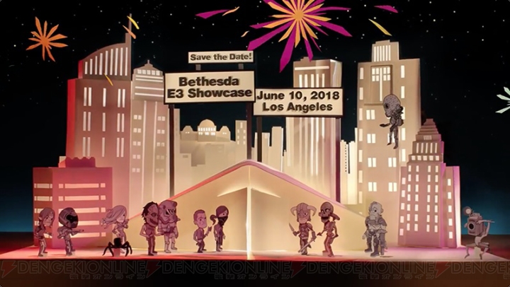 “Bethesda E3 2018 Showcase”の日本語同時通訳付き生中継がニコ生で6月11日に実施