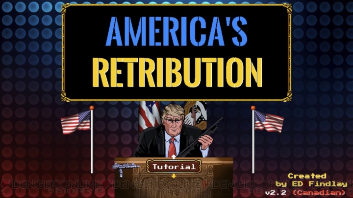 【おすすめDLゲーム】なにかと話題の大統領が大暴れする『America’s Retribution』を紹介