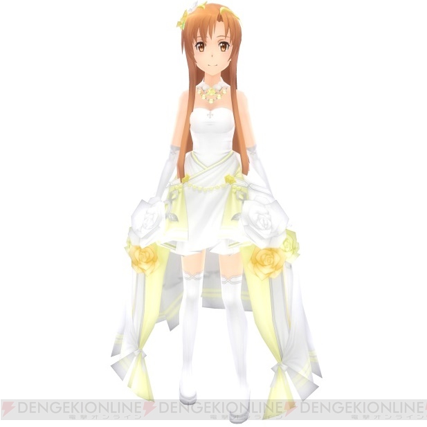 『SAO インテグラル・ファクター』花嫁衣装のユウキとリーファが新登場