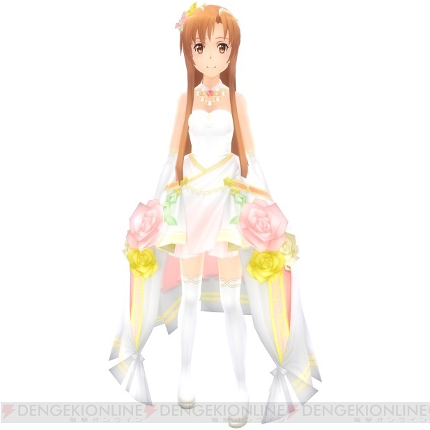 『SAO インテグラル・ファクター』花嫁衣装のユウキとリーファが新登場
