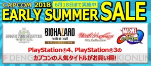 “CAPCOM 2018 EARLY SUMMER SALE”