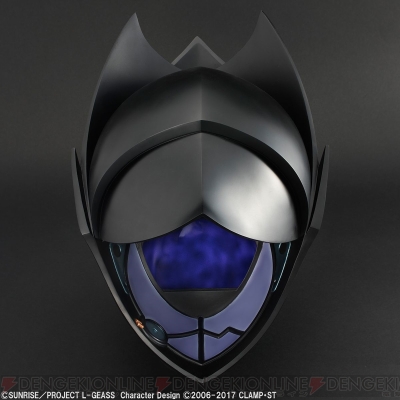コードギアス』ゼロの仮面が実物大で再現。キャラクターデザインの木村 