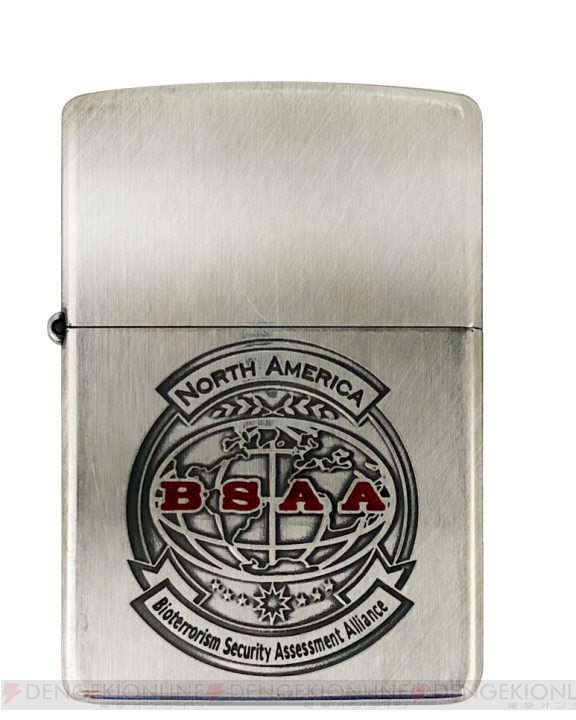 『バイオハザード Zippo』が7月下旬に発売。BSAA北米支部のロゴやサムライエッジのメダリオンがデザイン