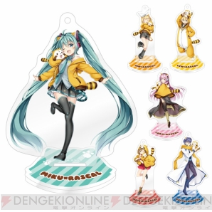 初音ミク あらいぐまラスカル コラボの等身イラストがお披露目 グッズ情報が公開 電撃オンライン