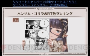 『グラブル』十天衆の加入状況やバレンタイン＆ホワイトデーのランキングが公開