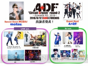 声優＋本格ストリートダンスユニット・A+DF主催イベントの夏イベントが開催決定！