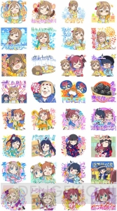 『ラブライブ！サンシャイン!!』浴衣を着たAqoursメンバーの新LINEスタンプが配信