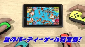 金魚すくいを楽しめるNintendo Switch用パーティーゲーム『あつまれ！金魚すくい』が8月2日から配信