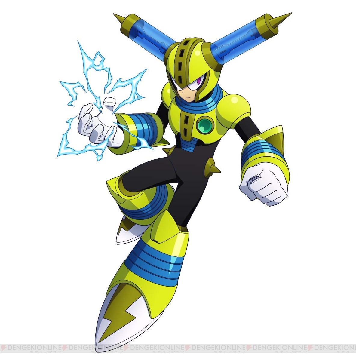 ロックマン11』ブロックマン（声優：山本和臣）とヒューズマン（声優