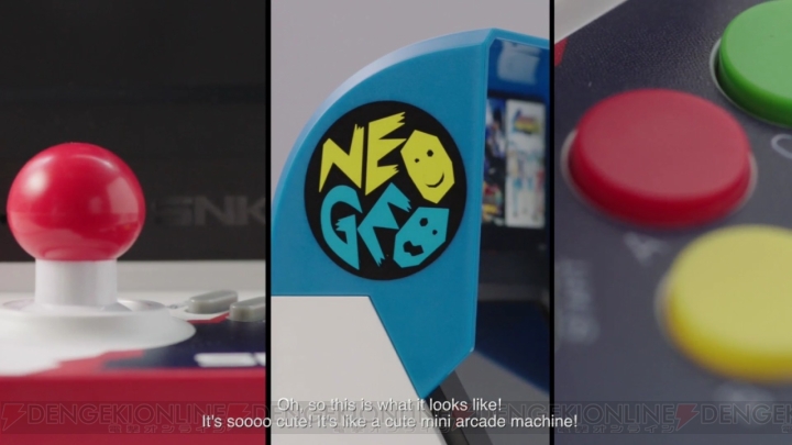 『NEOGEO mini』の魅力を分かりやすく紹介。花澤香菜さんと山下誠一郎さんがナレーションを担当