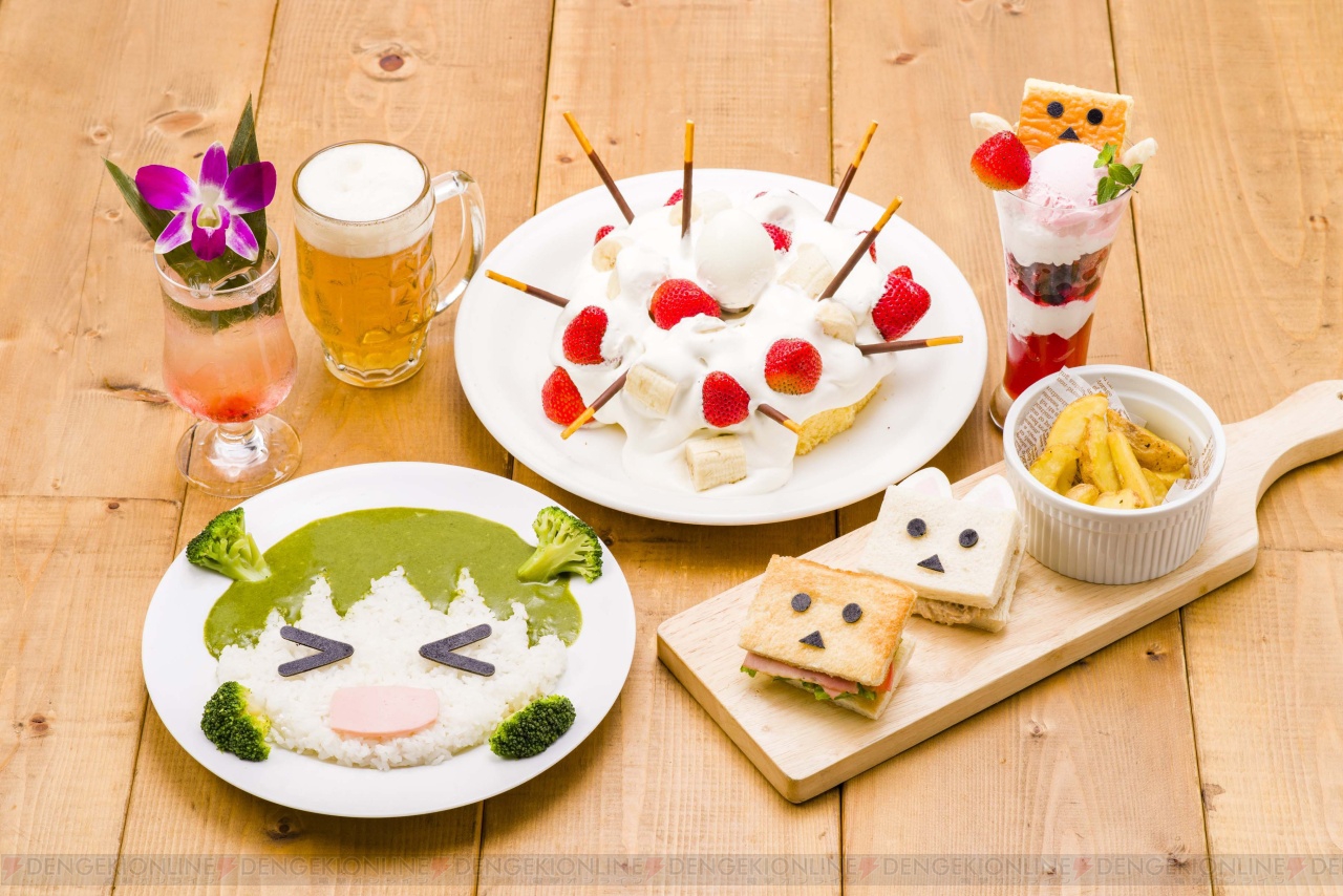 カプコンカフェ よつばと コラボメニューが公開 メニューの注文でランチョンマットをもらえる 電撃オンライン